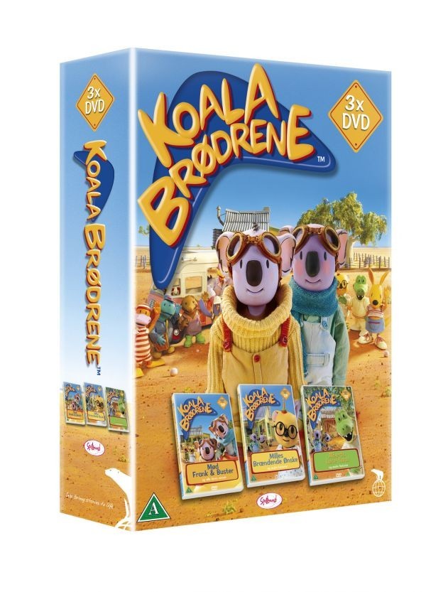 Køb Koala Brødrene 1-3 Box [3-disc]